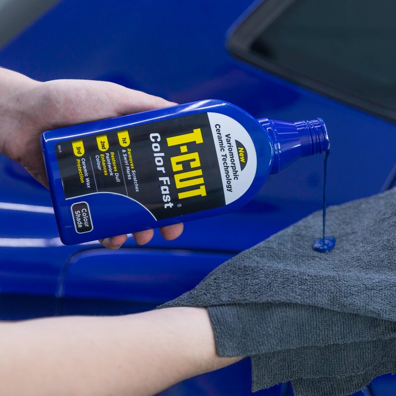 T-Cut Dark Blue Scratch Remover Color Fast Paintwork Restorer Car Polish - 17 Fl Oz 13 Colours Available - Image 2